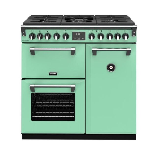 Stoves ST RICH DX S900DF CB Mmi 90cm Dual Fuel Range Cooker
