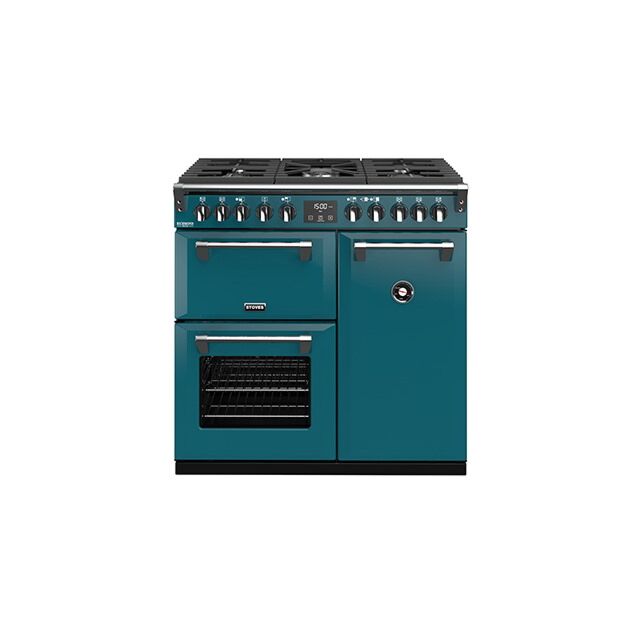 Stoves ST RICH DX S900DF CB Kte 90cm Dual Fuel Range Cooker