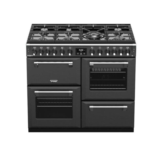Stoves ST RICH DX S1000DF CB Agr 100cm Dual Fuel Range Cooker
