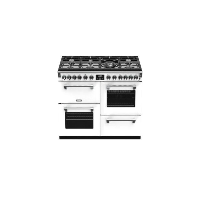 Stoves ST RICH DX S1000DF CB Iwh 100cm Dual Fuel Range Cooker