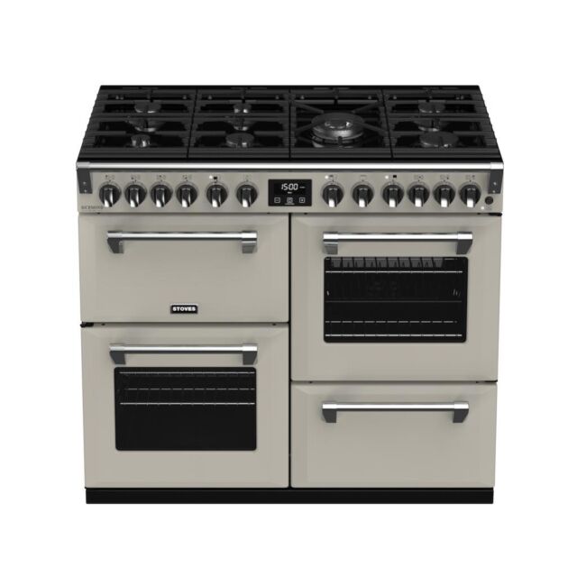 Stoves ST RICH DX S1000DF CB Pmu 100cm Dual Fuel Range Cooker