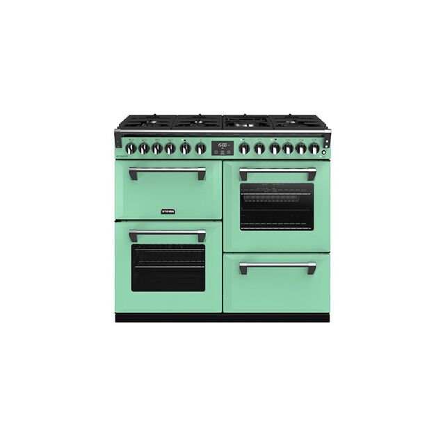 Stoves ST RICH DX S1000DF CB Mmi 100cm Dual Fuel Range Cooker