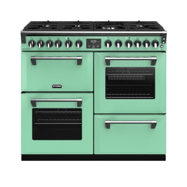 Stoves ST RICH DX S1000DF CB Mmi 100cm Dual Fuel Range Cooker