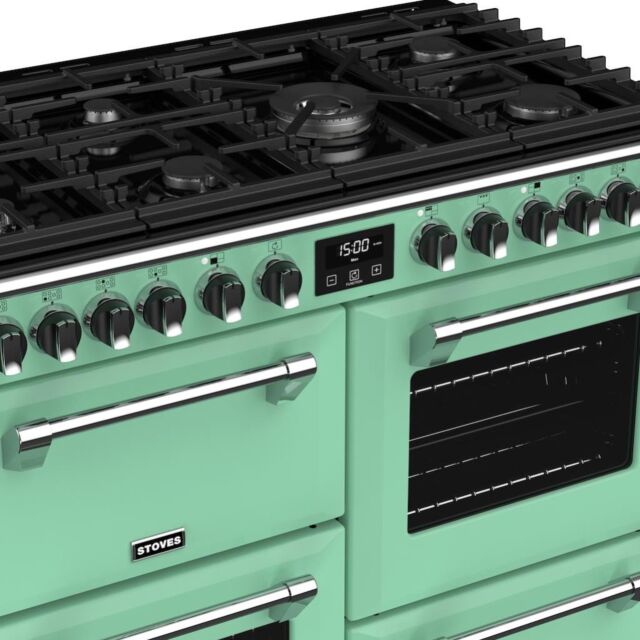 Stoves ST RICH DX S1000DF CB Mmi 100cm Dual Fuel Range Cooker