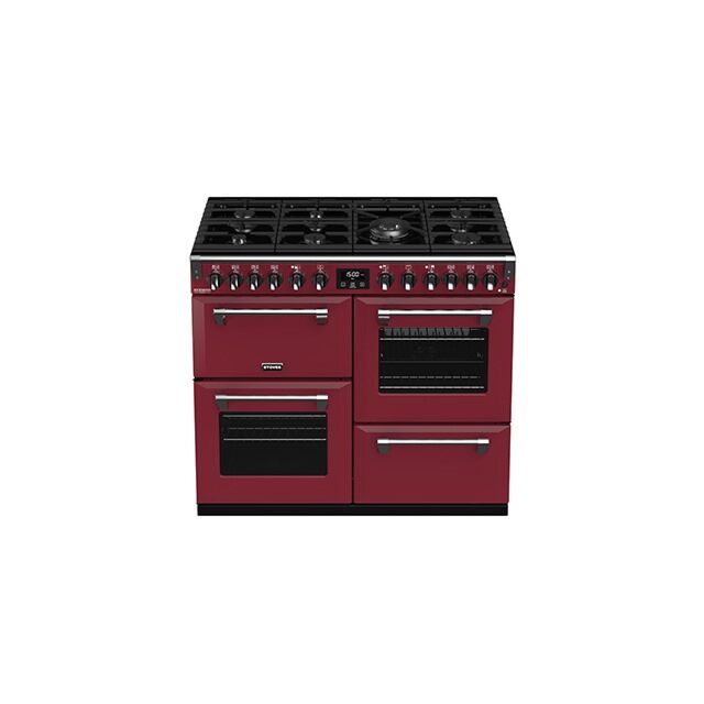 Stoves ST RICH DX S1000DF CB Cre 100cm Dual Fuel Range Cooker