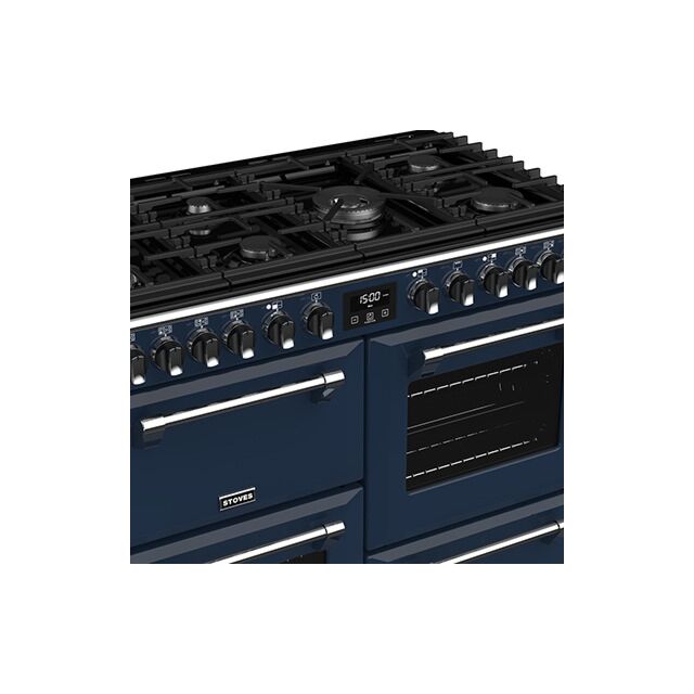 Stoves ST RICH DX S1000DF CB Mbl 100cm Dual Fuel Range Cooker