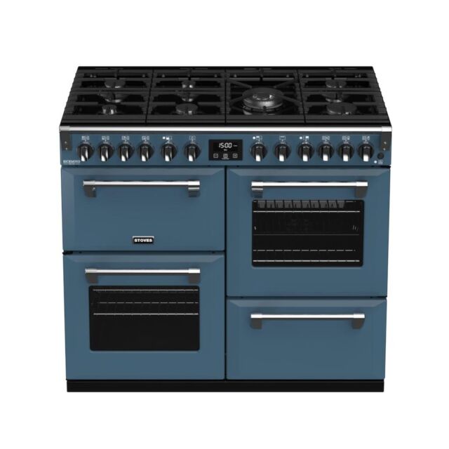 Stoves ST RICH DX S1000DF CB Tbl 100cm Dual Fuel Range Cooker