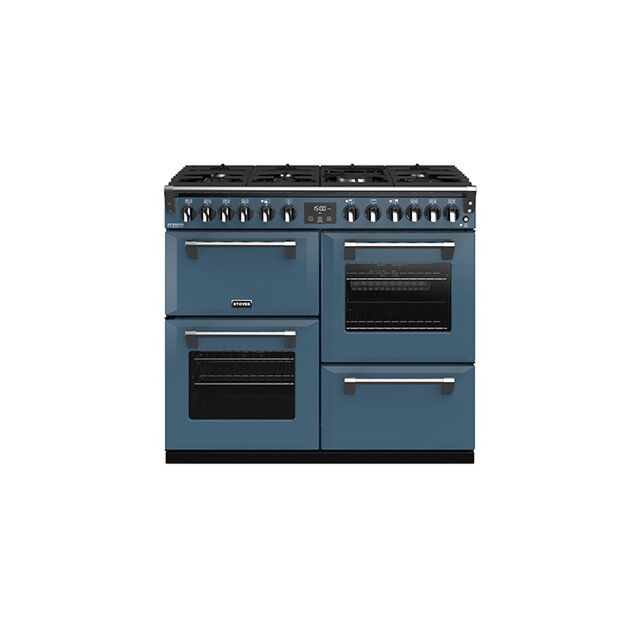 Stoves ST RICH DX S1000DF CB Tbl 100cm Dual Fuel Range Cooker
