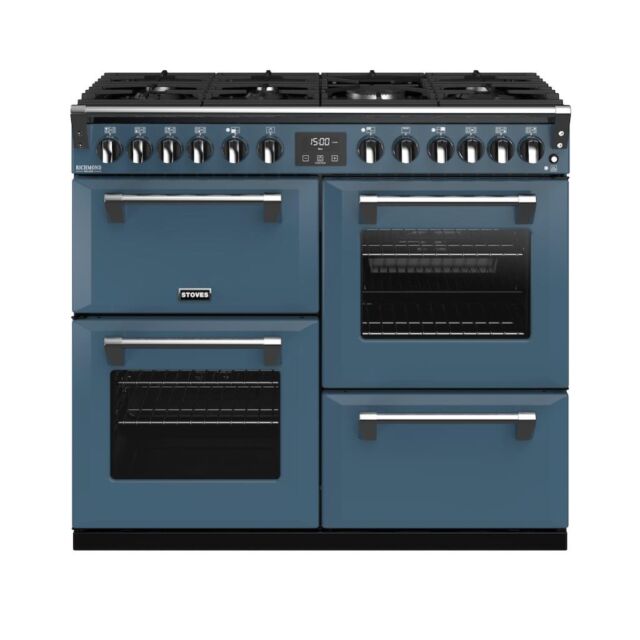 Stoves ST RICH DX S1000DF CB Tbl 100cm Dual Fuel Range Cooker