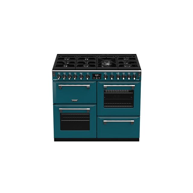 Stoves ST RICH DX S1000DF CB Kte 100cm Dual Fuel Range Cooker