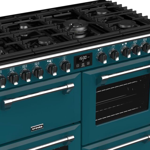 Stoves ST RICH DX S1000DF CB Kte 100cm Dual Fuel Range Cooker