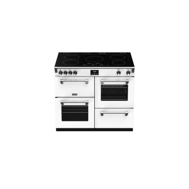 Stoves ST RICH DX S1000Ei CB Iwh 100cm Electric Induction Range Cooker