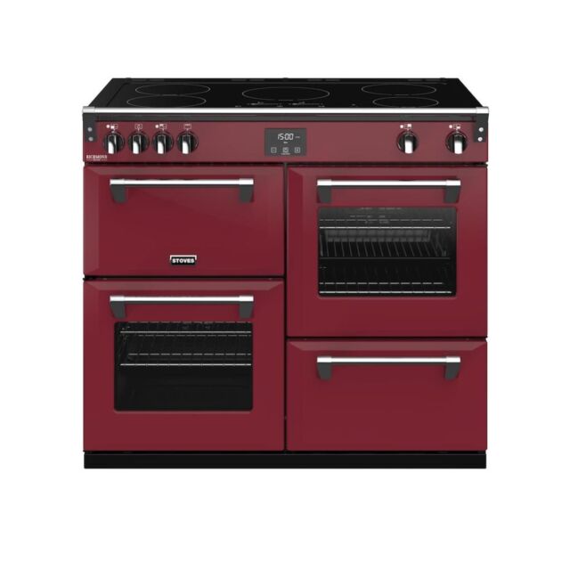 Stoves ST RICH DX S1000Ei CB Cre 100cm Electric Induction Range Cooker