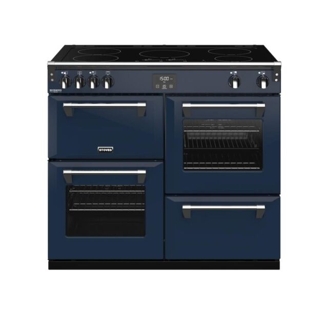 Stoves ST RICH DX S1000Ei CB Mbl 100cm Electric Induction Range Cooker