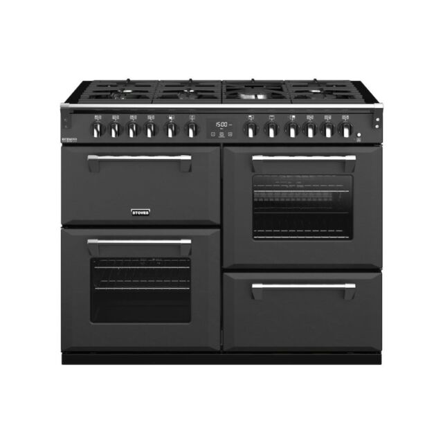 Stoves ST RICH DX S1100DF CB Agr 110cm Dual Fuel Range Cooker