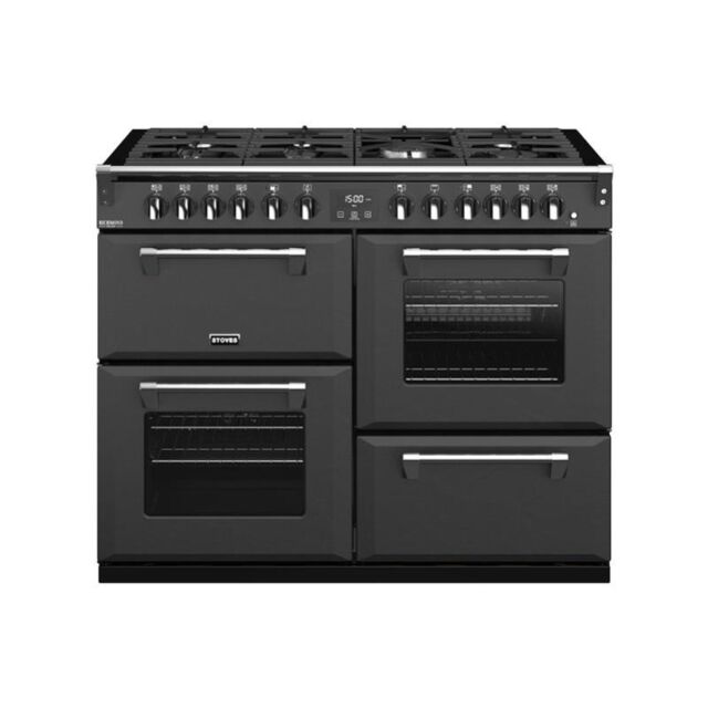 Stoves ST RICH DX S1100DF CB Agr 110cm Dual Fuel Range Cooker