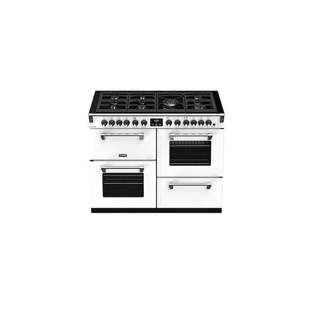 Stoves ST RICH DX S1100DF CB Iwh 110cm Dual Fuel Range Cooker