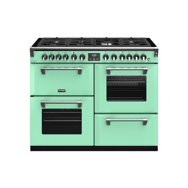 Stoves ST RICH DX S1100DF CB Mmi 110cm Dual Fuel Range Cooker