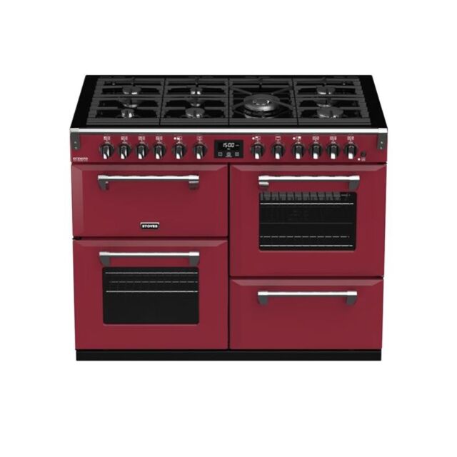 Stoves ST RICH DX S1100DF CB Cre 110cm Dual Fuel Range Cooker