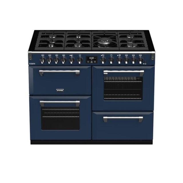 Stoves ST RICH DX S1100DF CB Mbl 110cm Dual Fuel Range Cooker
