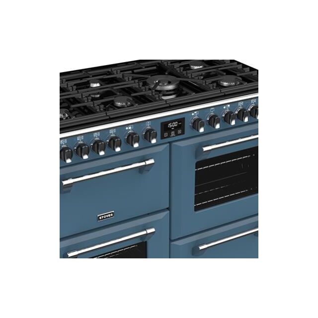 Stoves ST RICH DX S1100DF CB Tbl 110cm Dual Fuel Range Cooker