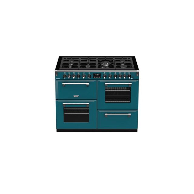 Stoves ST RICH DX S1100DF CB Kte 110cm Dual Fuel Range Cooker