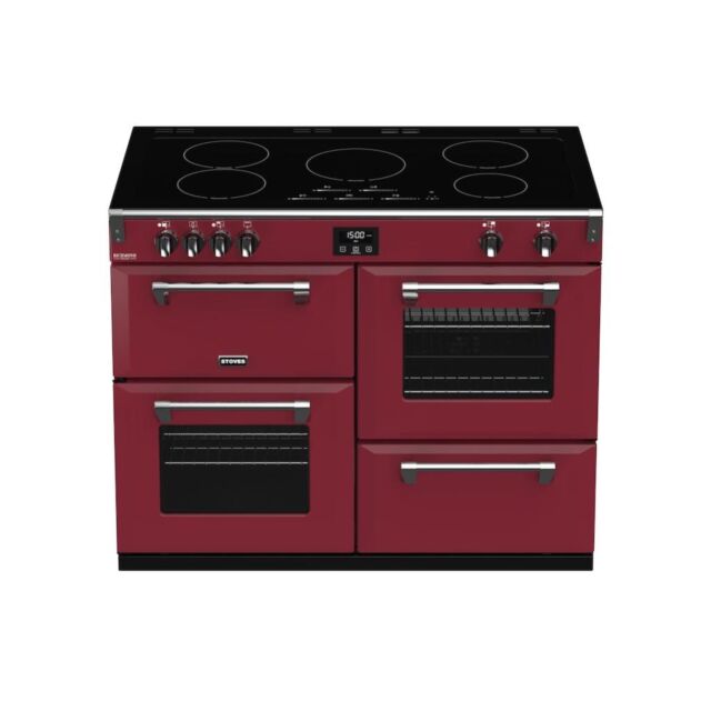 Stoves ST RICH DX S1100Ei CB Cre 110cm Electric Induction Range Cooker