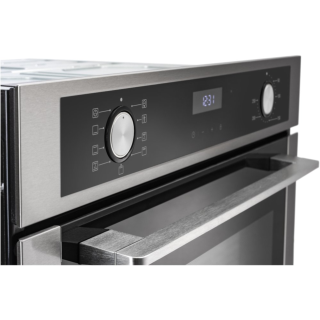 Belling BEL BI603MFC STA Built In Single Electric Oven With Catalytic Liners