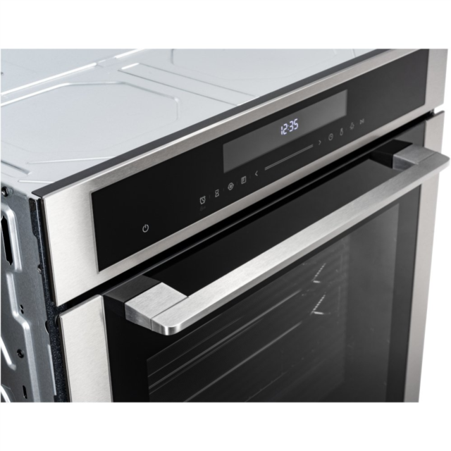 Belling BEL BI603MFPY STA Built In Single Electric Oven With Pyro