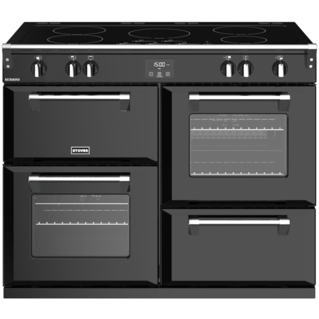 Stoves Richmond ST RICH S1100Ei MK22 BK 110cm Electric Induction (Touch Control) Range Cooker