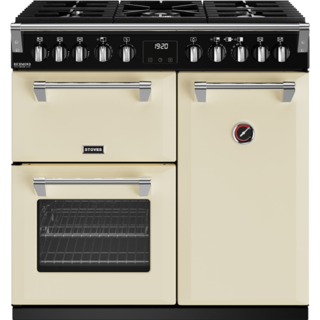 Stoves Richmond Deluxe ST DX RICH D900DF CC 90cm Dual Fuel Range Cooker