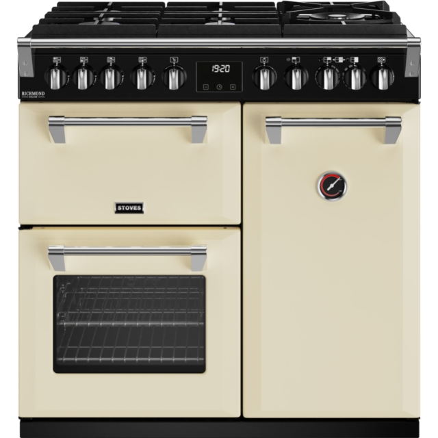 Stoves Richmond Deluxe ST DX RICH D900DF GTG CC 90cm Dual Fuel GTG Range Cooker