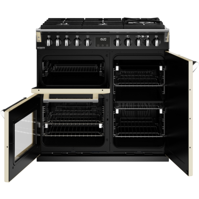 Stoves Richmond Deluxe ST DX RICH D900DF GTG CC 90cm Dual Fuel GTG Range Cooker