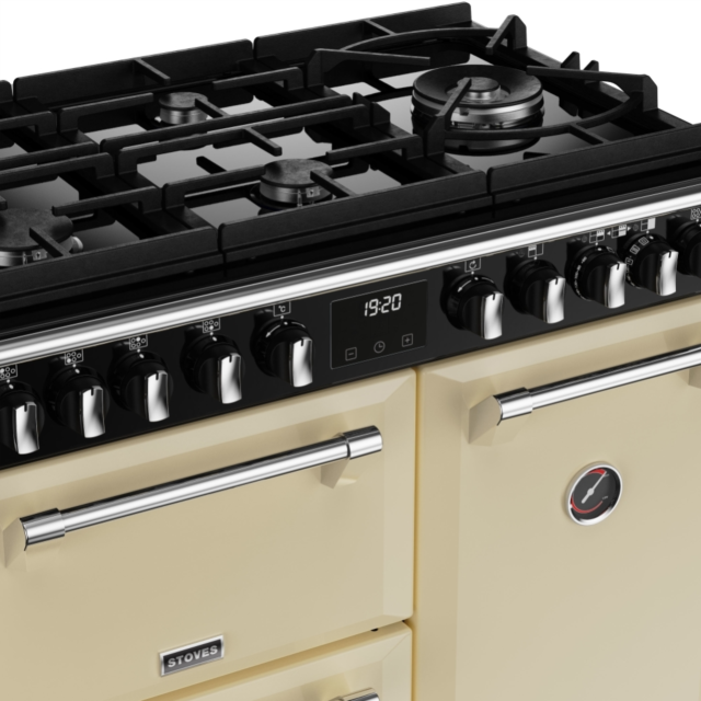 Stoves Richmond Deluxe ST DX RICH D900DF GTG CC 90cm Dual Fuel GTG Range Cooker