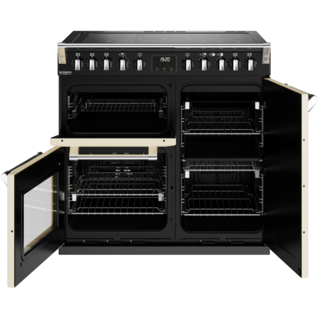Stoves Richmond Deluxe ST DX RICH D900Ei RTY CC 90cm Electric Induction (Rotary Control) Range Cooker