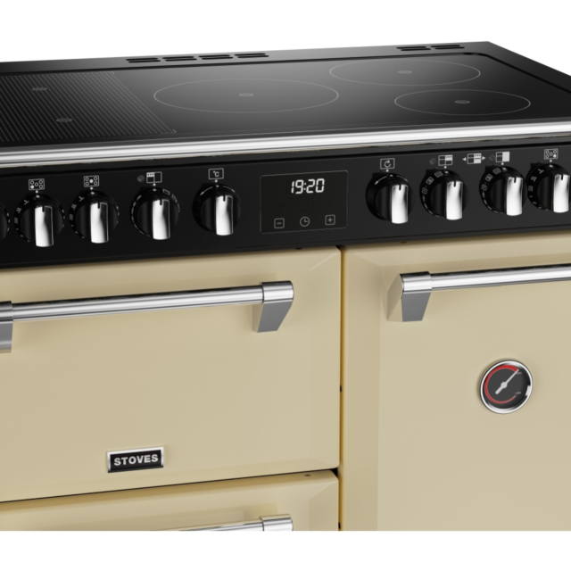 Stoves Richmond Deluxe ST DX RICH D900Ei RTY CC 90cm Electric Induction (Rotary Control) Range Cooker