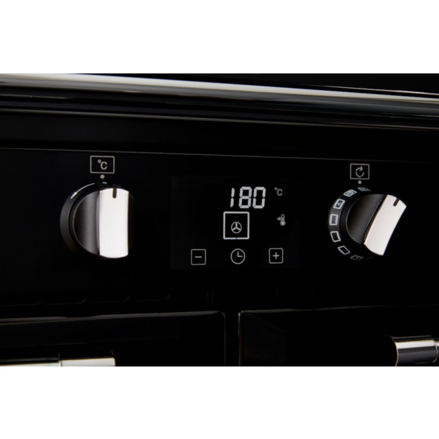 Stoves Richmond Deluxe ST DX RICH D900Ei TCH BK 90cm Electric Induction (Touch Control) Range Cooker