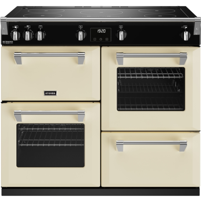 Stoves Richmond Deluxe ST DX RICH D1000Ei TCH CC 100cm Electric Induction (Touch Control) Range Cooker