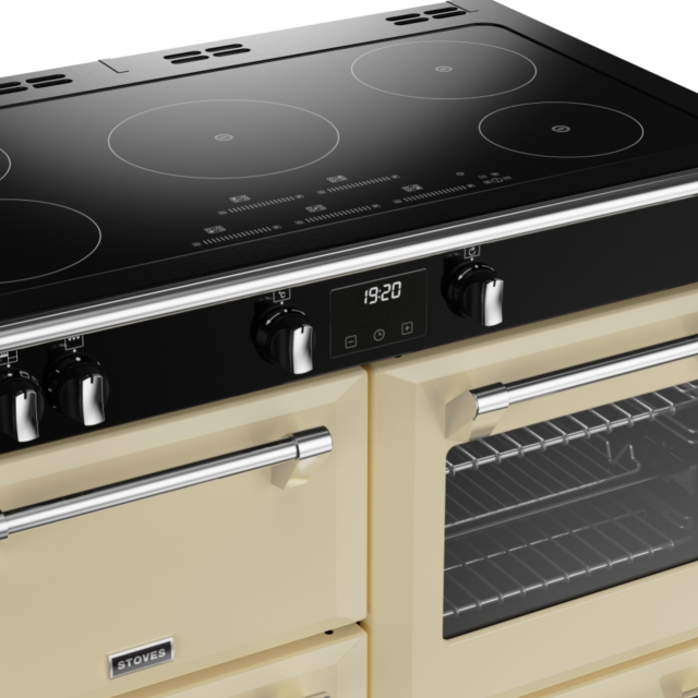 Stoves Richmond Deluxe ST DX RICH D1000Ei TCH CC 100cm Electric Induction (Touch Control) Range Cooker