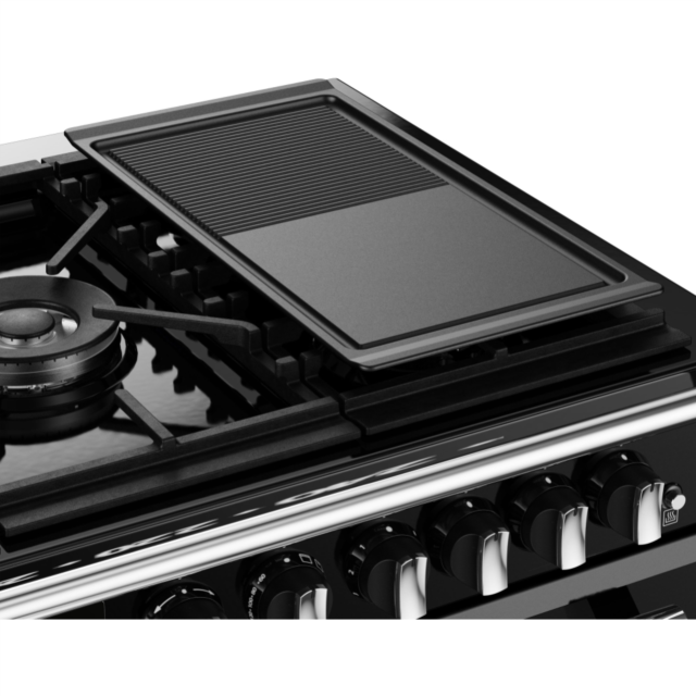 Stoves Richmond Deluxe ST DX RICH D1100DF BK 110cm Dual Fuel Range Cooker