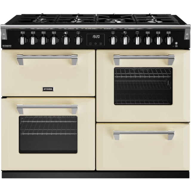 Stoves Richmond Deluxe ST DX RICH D1100DF CC 110cm Dual Fuel Range Cooker