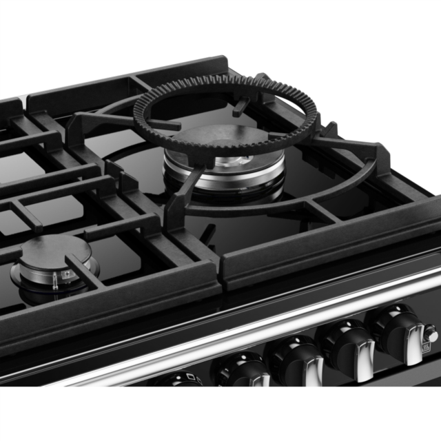 Stoves Richmond Deluxe ST DX RICH D1100DF GTG BK 110cm Dual Fuel GTG Range Cooker