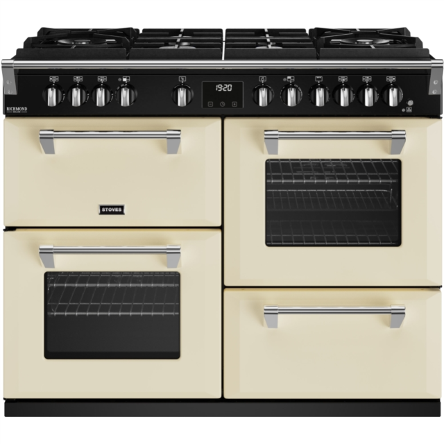 Stoves Richmond Deluxe ST DX RICH D1100DF GTG CC 110cm Dual Fuel GTG Range Cooker