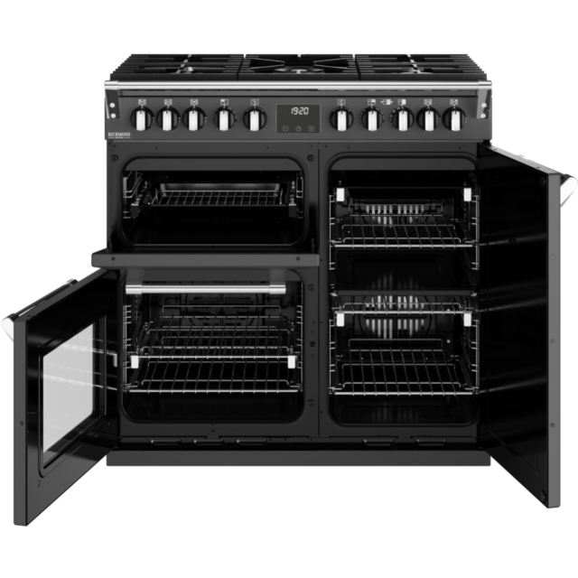 Stoves Richmond Deluxe ST DX RICH D900DF AGR 90cm Dual Fuel Range Cooker
