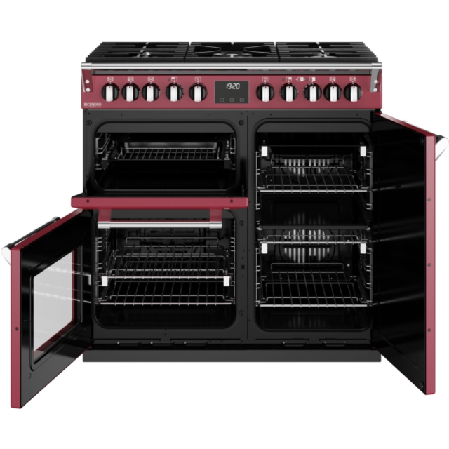 Stoves Richmond Deluxe ST DX RICH D900DF CRE 90cm Dual Fuel Range Cooker