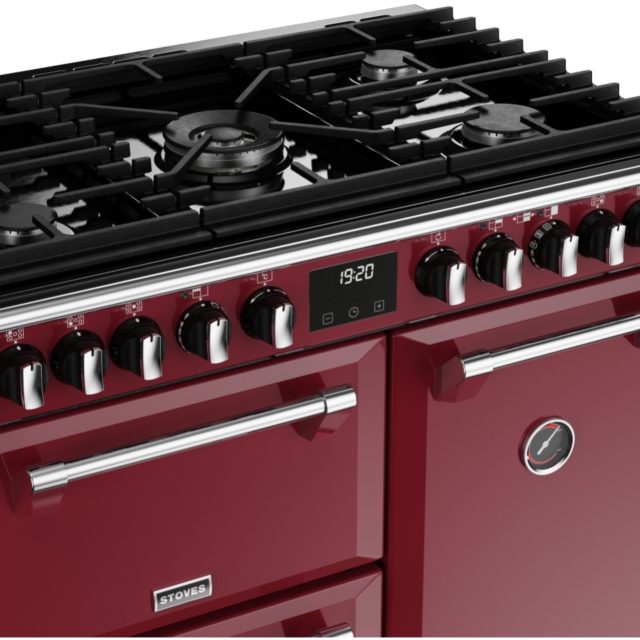 Stoves Richmond Deluxe ST DX RICH D900DF CRE 90cm Dual Fuel Range Cooker