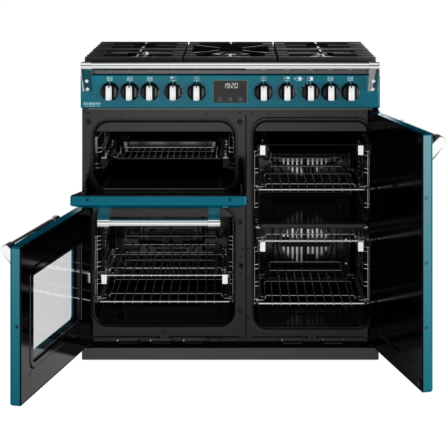 Stoves Richmond Deluxe ST DX RICH D900DF KTE 90cm Dual Fuel Range Cooker