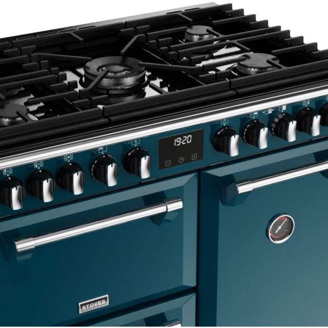 Stoves Richmond Deluxe ST DX RICH D900DF KTE 90cm Dual Fuel Range Cooker