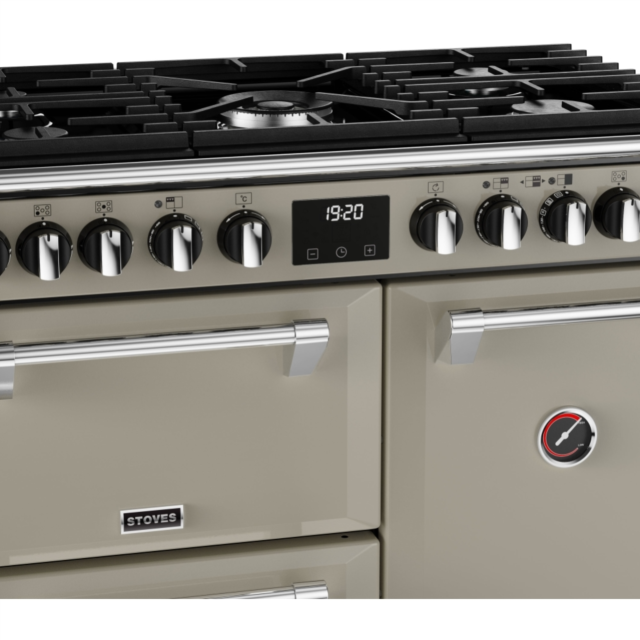 Stoves Richmond Deluxe ST DX RICH D900DF PMU 90cm Dual Fuel Range Cooker