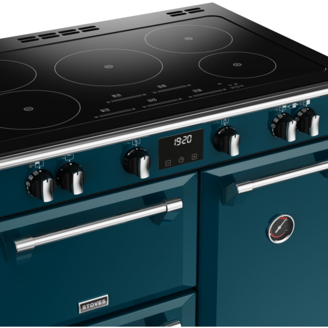 Stoves Richmond Deluxe ST DX RICH D900Ei TCH KTE 90cm Electric Induction (Touch Control) Range Cooker